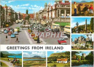 Modern Postcard Greetings from Ireland