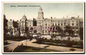 Old Postcard Manchester Royal Infirmary