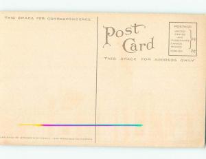 Unused Divided Back CHURCH SCENE Pasadena California CA hs7455