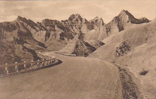 View Of Pinnacles Badlands Nat Monument South Dakota Albertype