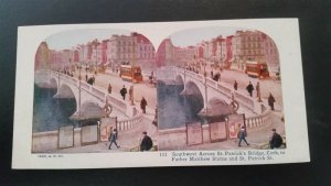 Ireland, Cork, Saint Patrick's Bridge, A.C. Company No. 111, Stereo View