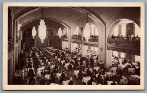 Postcard Toronto Ontario c1930s Simpsons Arcadian Court Restaurant Art Deco