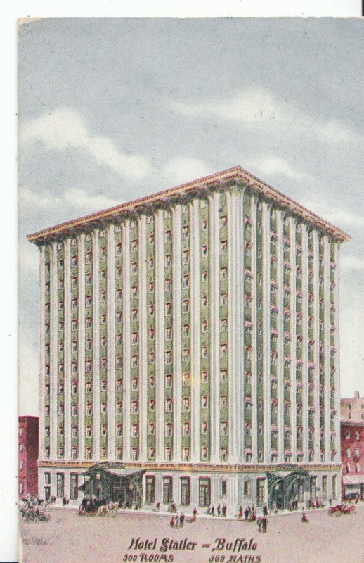 America Postcard - Hotel Statler - Buffalo     ZZ2784