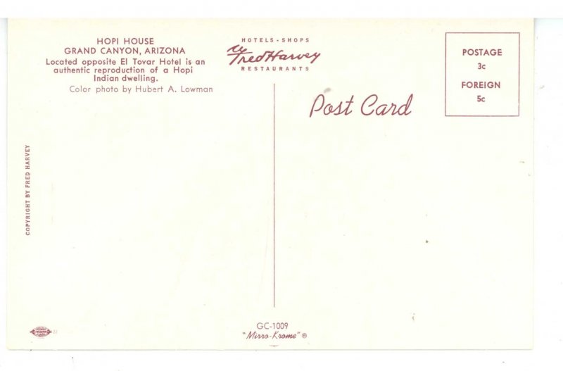 AZ - Grand Canyon. Hopi House
