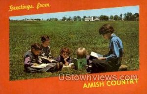 Amish Children - Amish Country, Pennsylvania