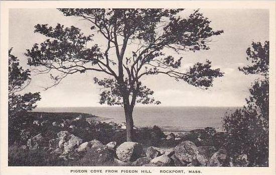 Massachusetts Rockport Pigeon Cove From Pigeon Hill Albertype