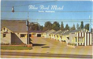 Blue Bird Motel, 14241 U.S. 99 S, Seattle, Washington, WA, Chrome