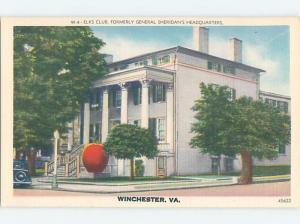 Unused Linen BUILDING Winchester Virginia VA hn8933