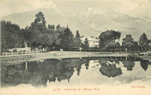 c1907 New Zealand Postcard; Glenorchy & Mirror Pool, Unposted Lithograph