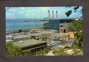 US Navy Naval Station Water Power Plant Guantanamo Bay CUBA Postcard