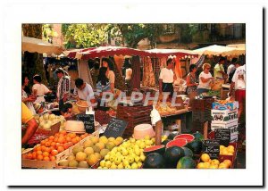 Postcard Modern Flanerie in France Le Marche