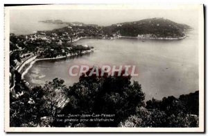 Old Postcard Saint Jean Cap Ferrat Vue Generale Prize De Villefranche