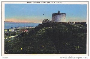 Martello Tower, Saint John, N.B., Canada, PU_1938