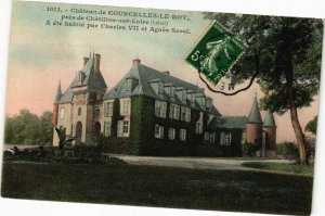 CPA Chateau de COURCELLES-le-ROY PRES de CHATILLON-sur-LOIRE - (227933)