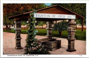 Florida St Augustine The Fountain Of Youth Curteich