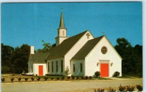 WAKEFIELD, Virginia VA ~ SHRINE of INFANT JESUS of PRAGUE Sussex County Postcard