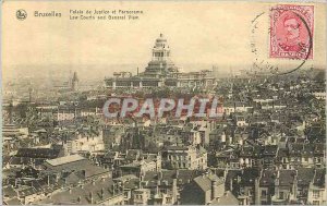 Old Postcard Brussels Palace of Justice and Panorama