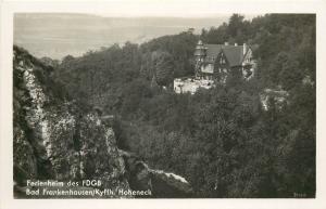 Germany Ferienheim des FDGB Bad Frankenhausen Hoheneck Kyffhauser Foto AK