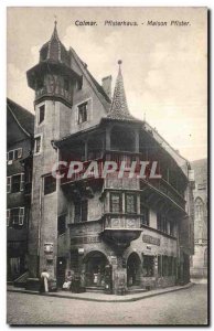 Postcard Old House Colmar Pfisterhaus Pfisrer