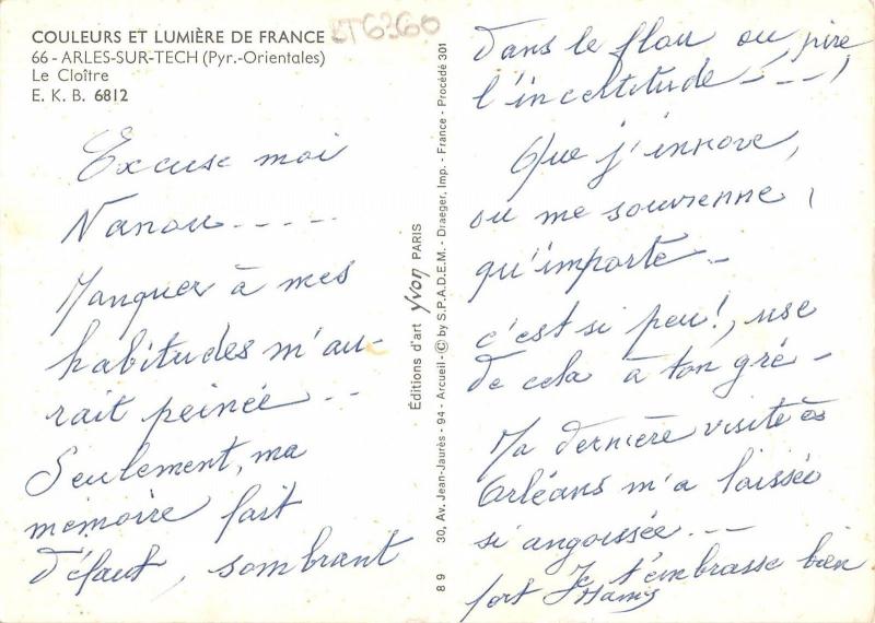 BT6360 Arles sur Tech le cloitre         France