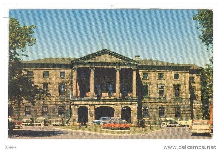 Exterior,Provincial Building, Charlottetown, Prince Edward Island, Canada,40-60s