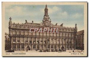 Old Postcard Valenciennes L & # 39Hotel Town