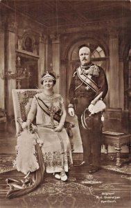 Queen Wilhelmina of the Netherlands with Prince Hendrik~ROYALTY PHOTO POSTCARD