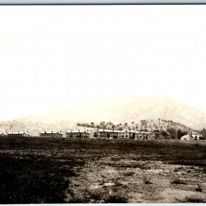 c1920s Mystery Africa? Barracks RPPC Building Complex Apartments Photo PC A96