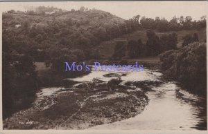 Wales or Herefordshire Postcard - The Wye River  DC2250