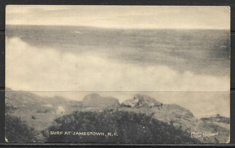 Rhode Island, Jamestown - Surf At Jamestown - [RI-026]