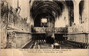 CPA AK La CHAISE-DIEU Enterieur de l'Église Tombeau du Pape Clement VI (585440)