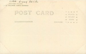 Postcard RPPC C-1910 Santa Barbara El Encanto Hotel occupation CA24-4293