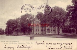 pre-1907 HEIDELBERG UNIVERSITY, TIFFIN, OHIO 1907