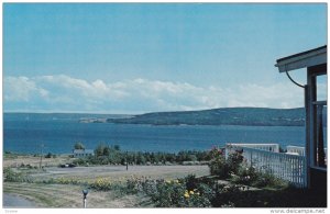 Bras d'Or Lakes , Cabot Trail , BADDECK , Nova Scotia , Canada , 50-60s