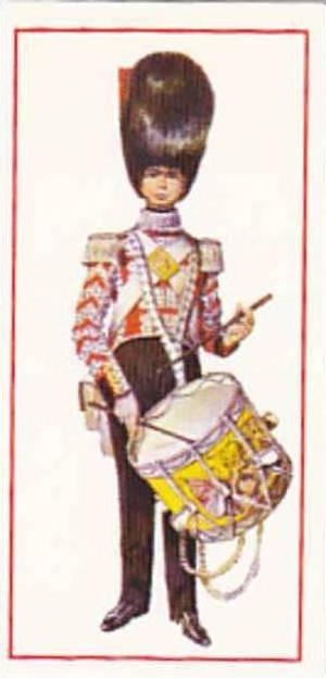 Carreras Vintage Cigarette Card Military Uniforms 1976 No 24 Drummer 1851 Col...