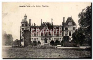 Old Postcard Jouy le Potier Chateau Villefallier