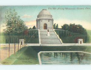 Bent - Divided-Back PRESIDENT MCKINLEY MEMORIAL Canton Ohio OH p1816