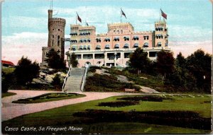 Maine South Freeport Casco Castle 1910