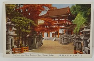 Nara-Kasuga Shrine Japan Vintage Postcard