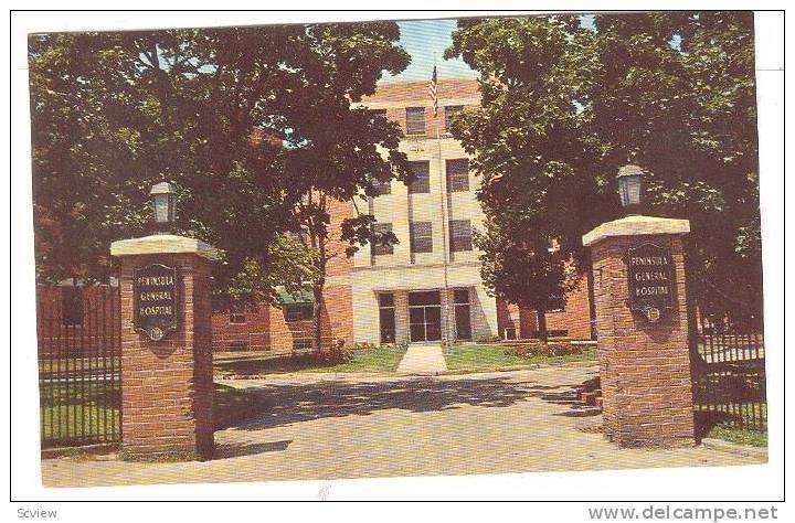 Peninsula General Hospital, South Division and Locust Sts., Salisbury, Maryla...