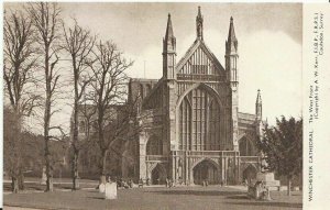 Hampshire Postcard - Winchester Cathedral - The West Front   2953