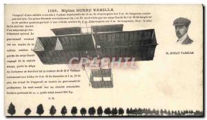 Old Postcard Jet Aviation Biplane Bunau Varilla