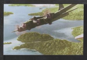 Airplane,Gizo,Solomon Islands,WWII Postcard 