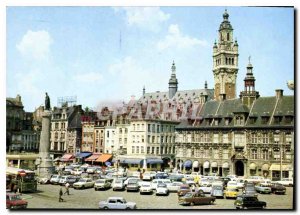Modern Postcard Lille Nord Grand Place