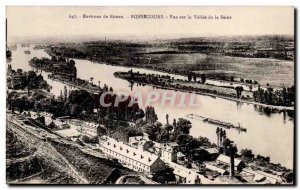 Bonsecours - View of the Valley of the Seine - Old Postcard