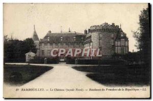 Old Postcard Rambouillet Chateau Residence Du President of the Republic