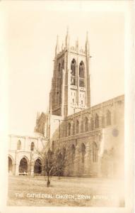 Bryn Athyn PA~Cathedral-General Church of New Jerusalem~Montgomery Co~40s RPPC