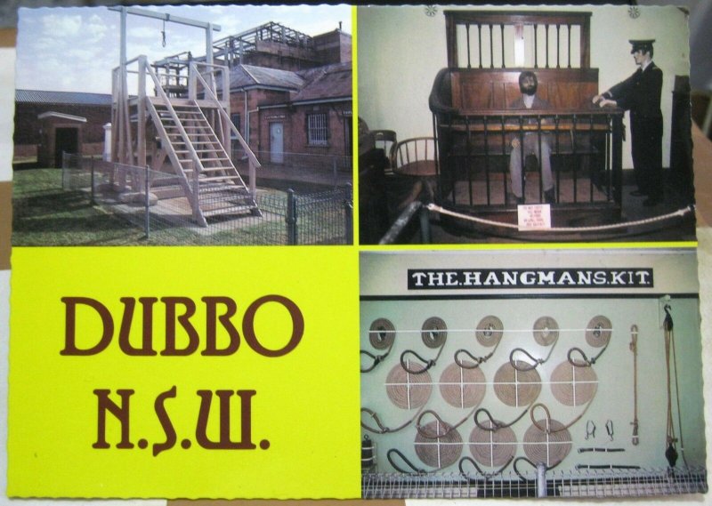 Australia NSW Old Dubbo Gaol gallows etc - unposted