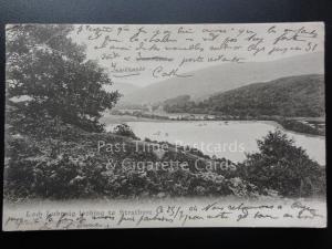 Scotland: Loch Lubnaig looking to Strathyre c1904 - Pub by M Wann & Co