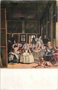 Postcard Modern Prado Velazquez Las Meninas